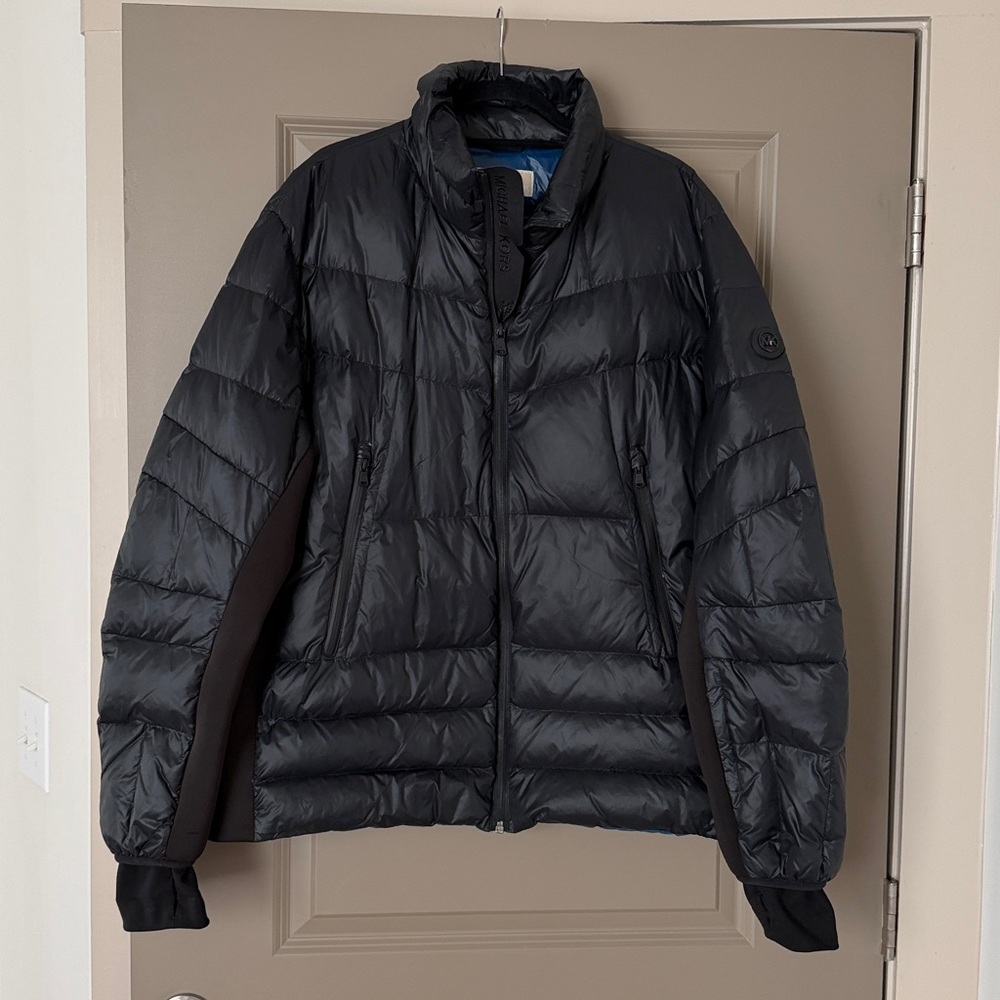 MICHAEL Michael Kors Men's Black Puffer Jacket